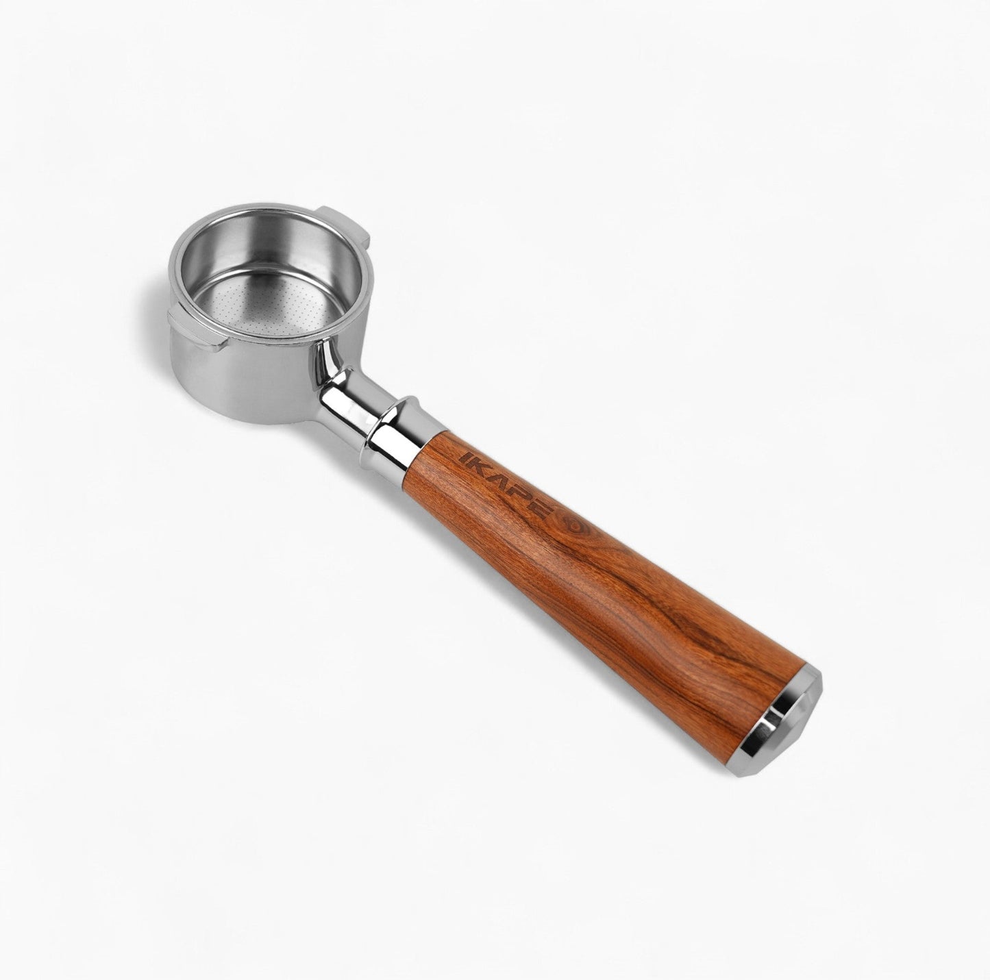 Solid Wood Handle Bottomless Portafilter 51/54/58mm