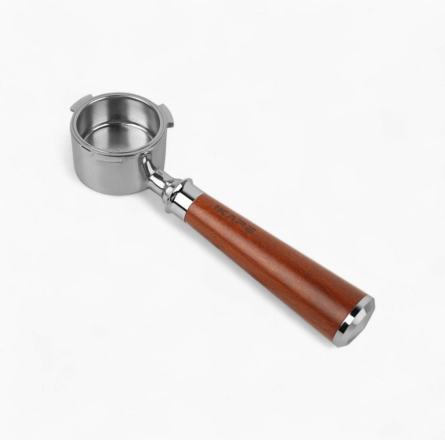 Solid Wood Handle Bottomless Portafilter 51/54/58mm