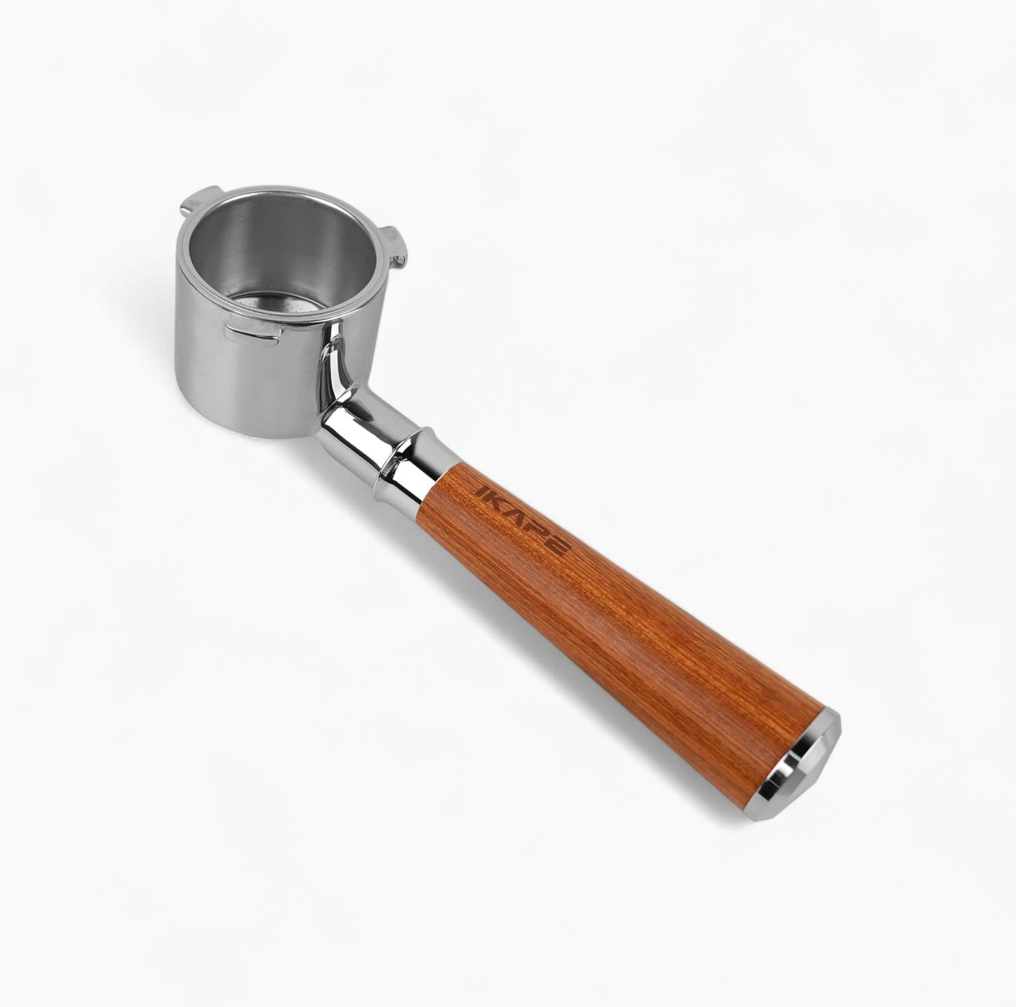 Solid Wood Handle Bottomless Portafilter 51/54/58mm