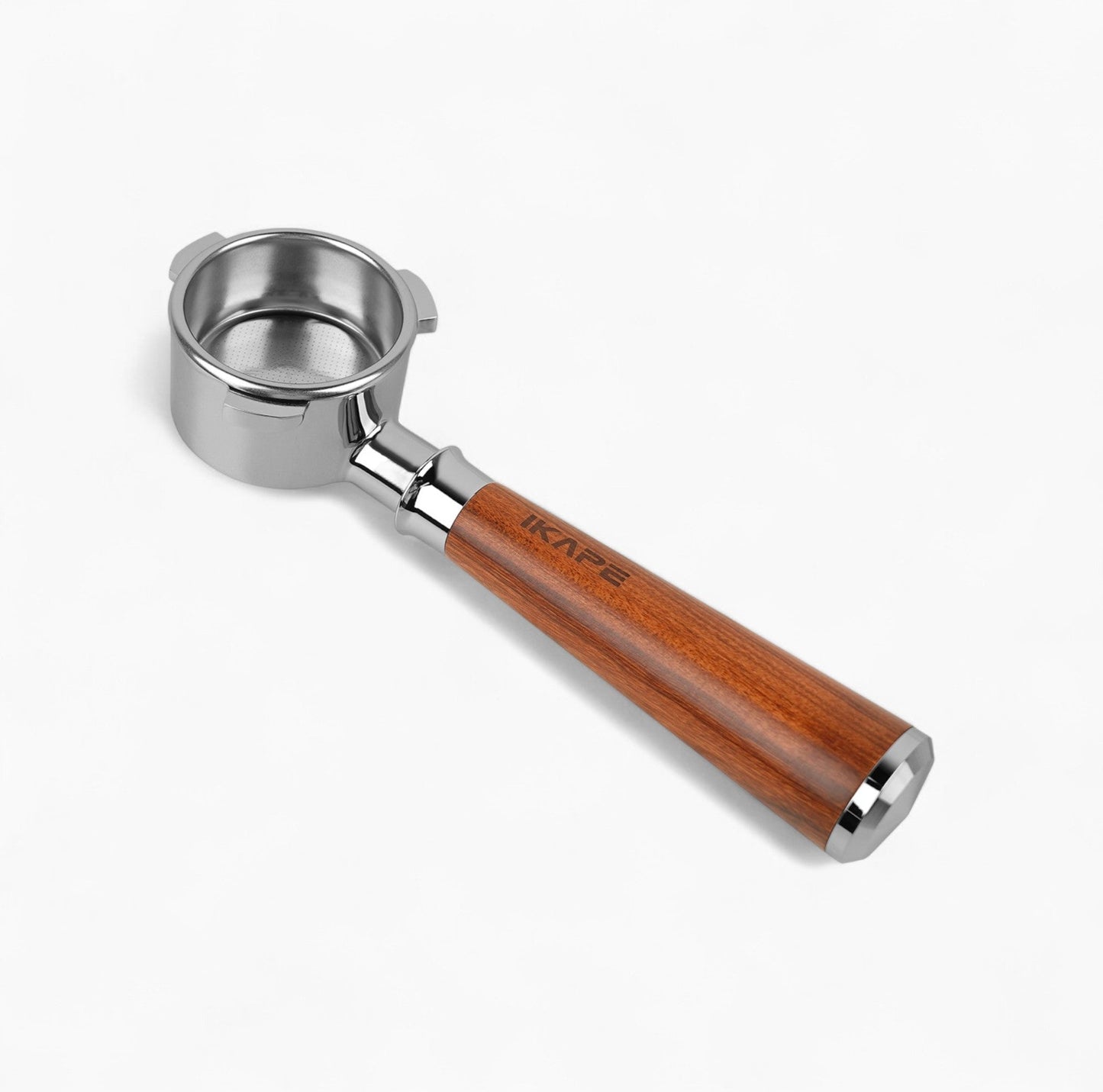 Solid Wood Handle Bottomless Portafilter 51/54/58mm