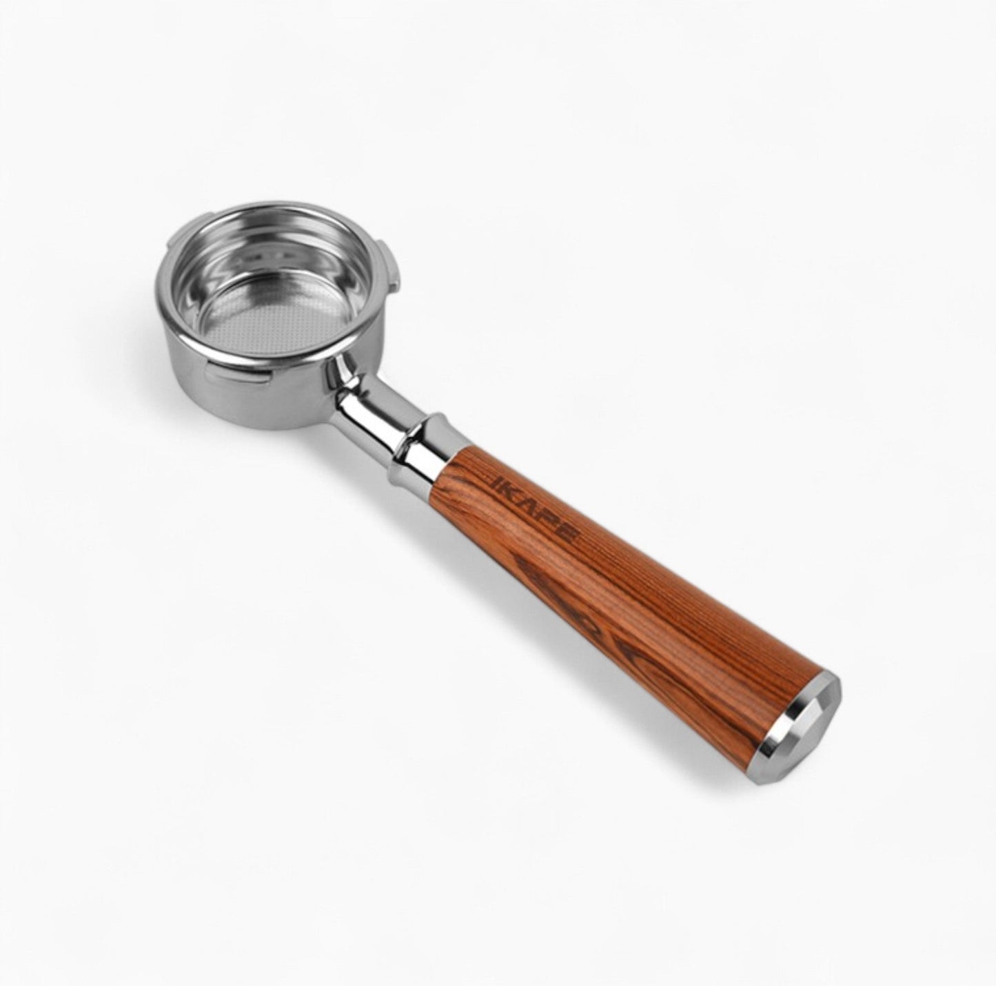 Solid Wood Handle Bottomless Portafilter 51/54/58mm