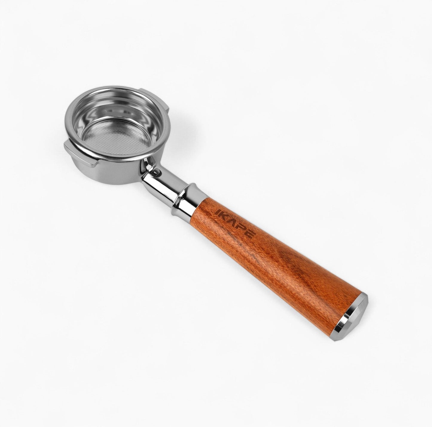 Solid Wood Handle Bottomless Portafilter 51/54/58mm