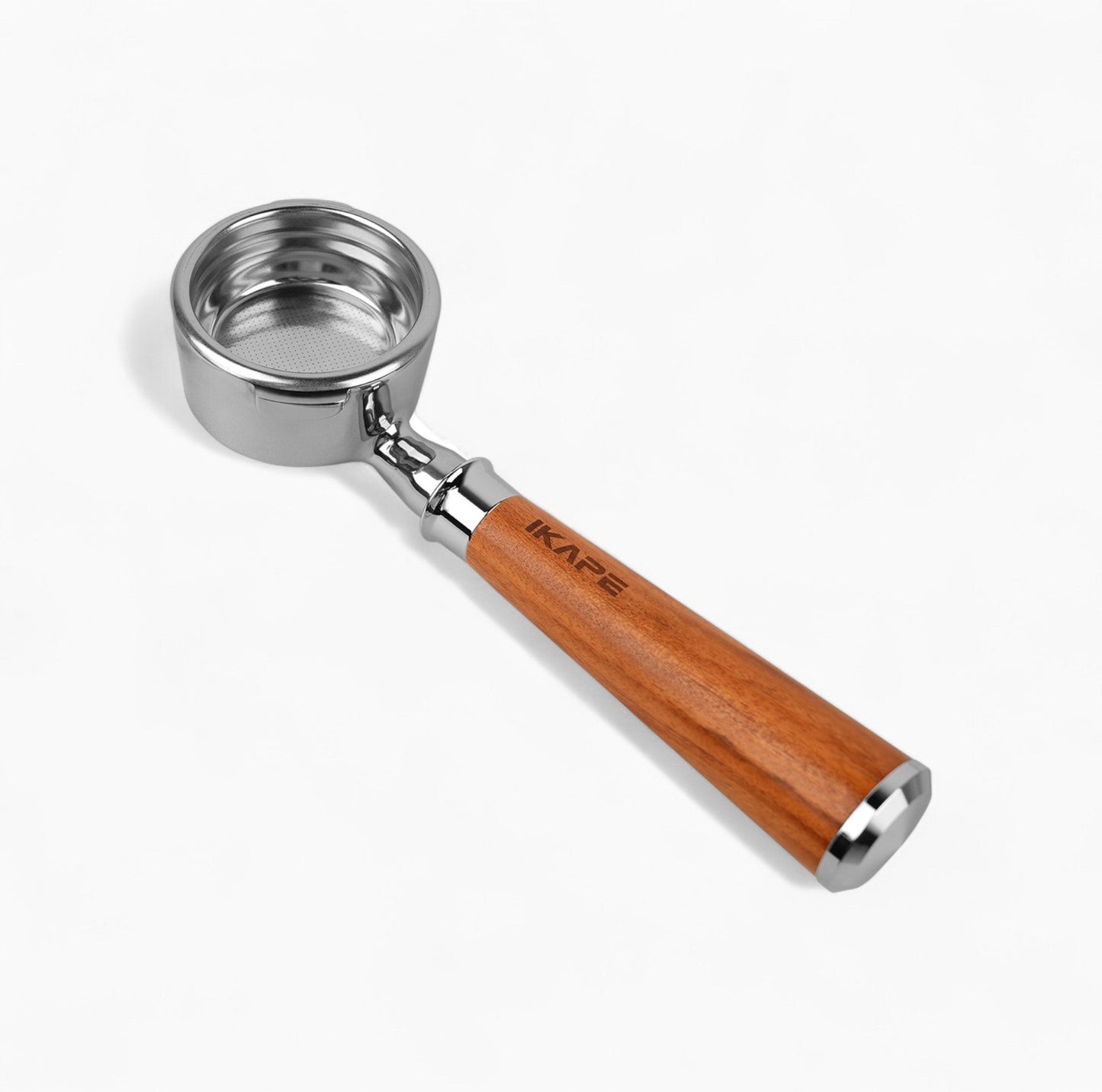 Solid Wood Handle Bottomless Portafilter 51/54/58mm