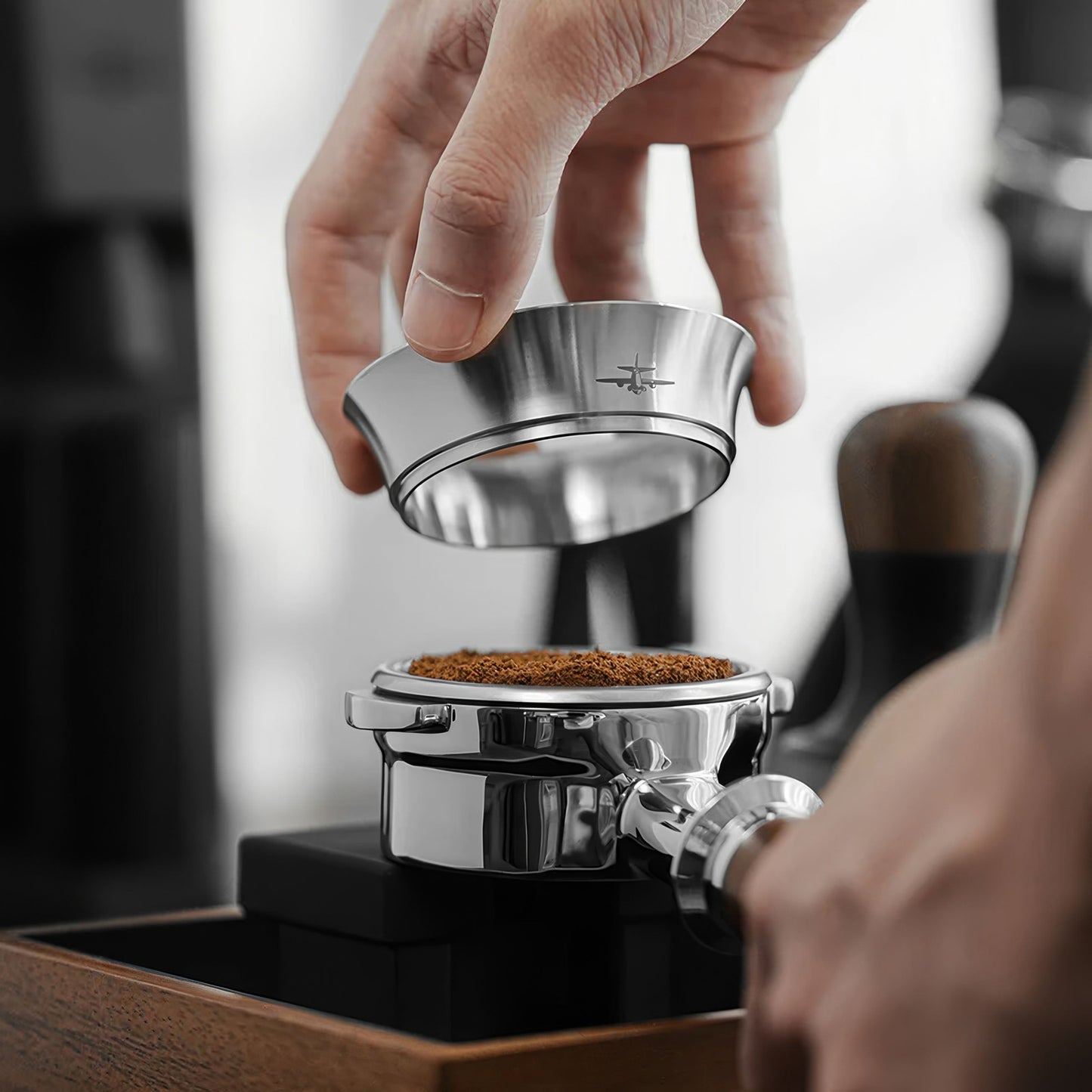 Stainless Steel Coffee Dosing Funnel