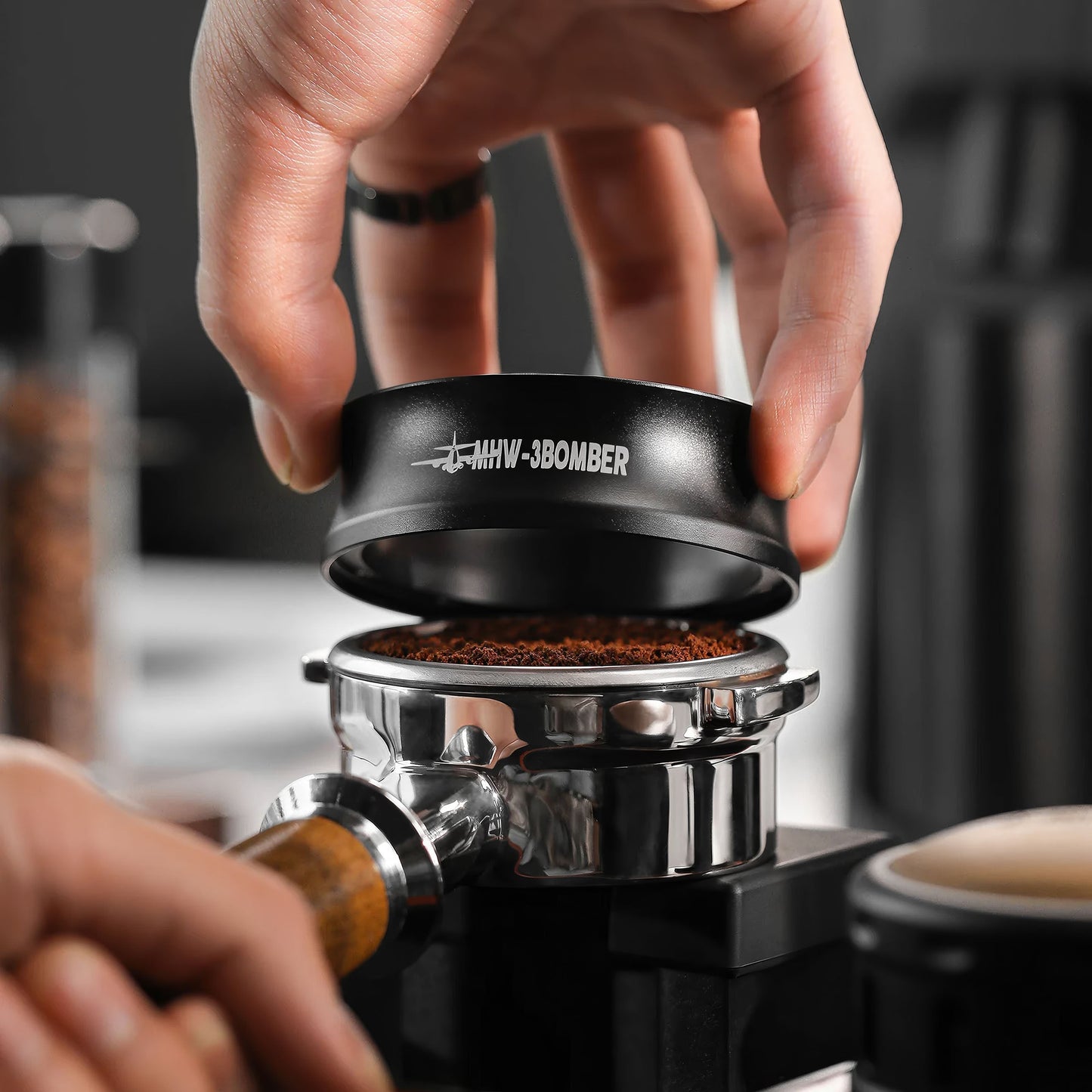 Espresso Magnetic Coffee Dosing Funnel