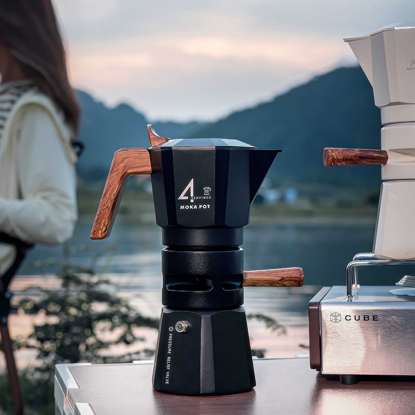 High Pressure Espresso Maker Moka Pot - MUVNA