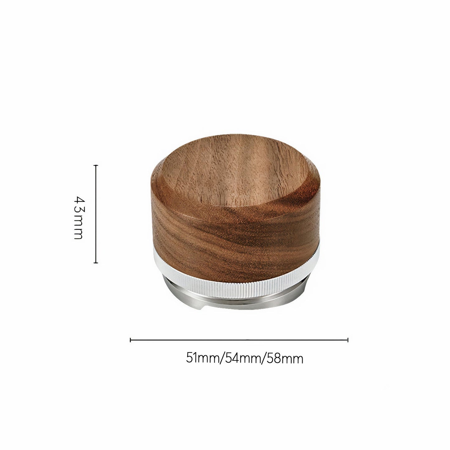 Tamper & Distributor with Wooden Handle - MUVNA