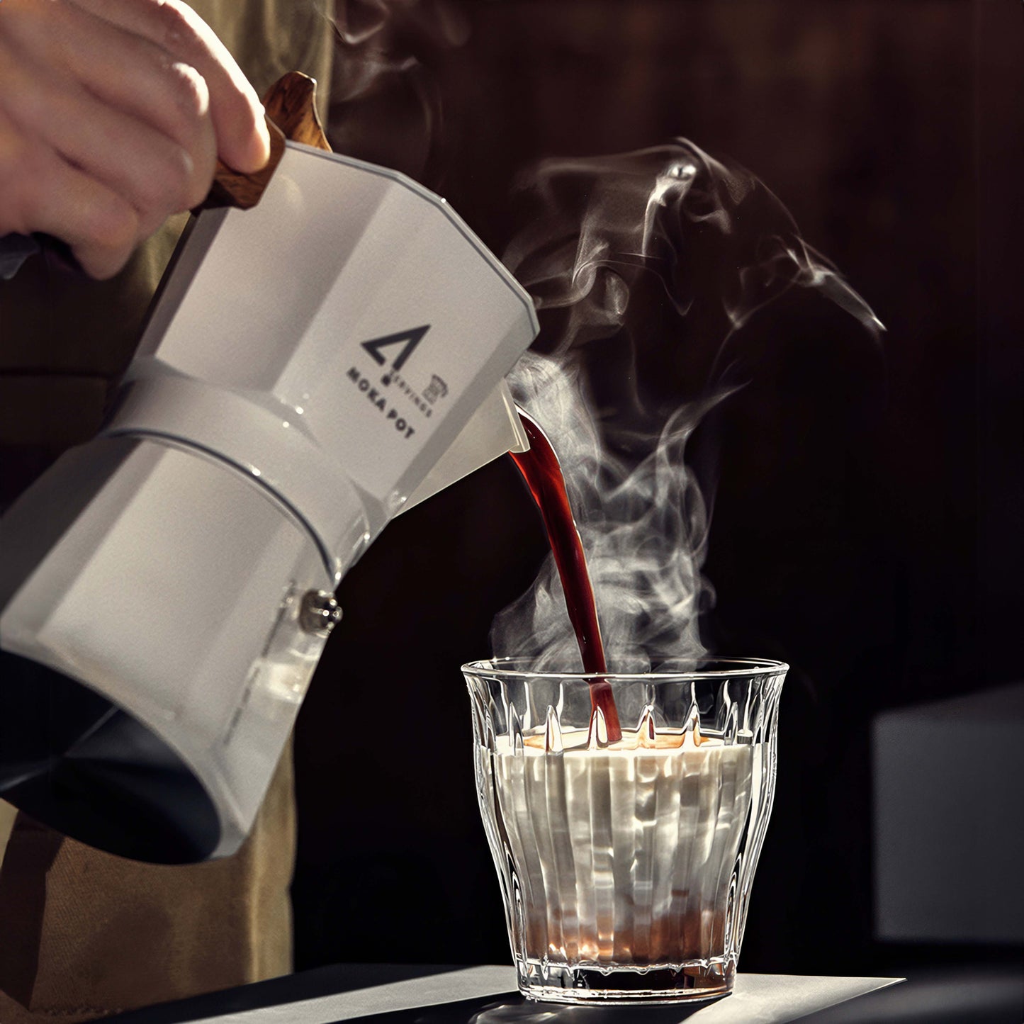 High Pressure Espresso Maker Moka Pot - MUVNA