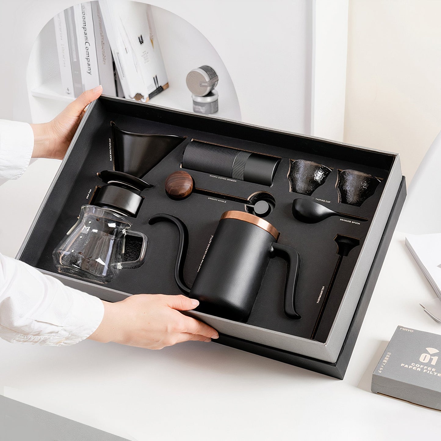 Complete Pour Over Coffee Maker Kit