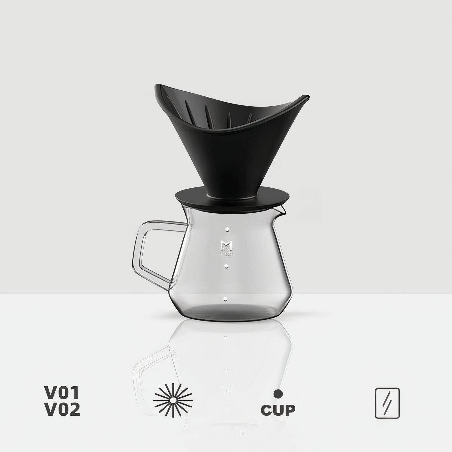 Complete Pour Over Coffee Maker Kit