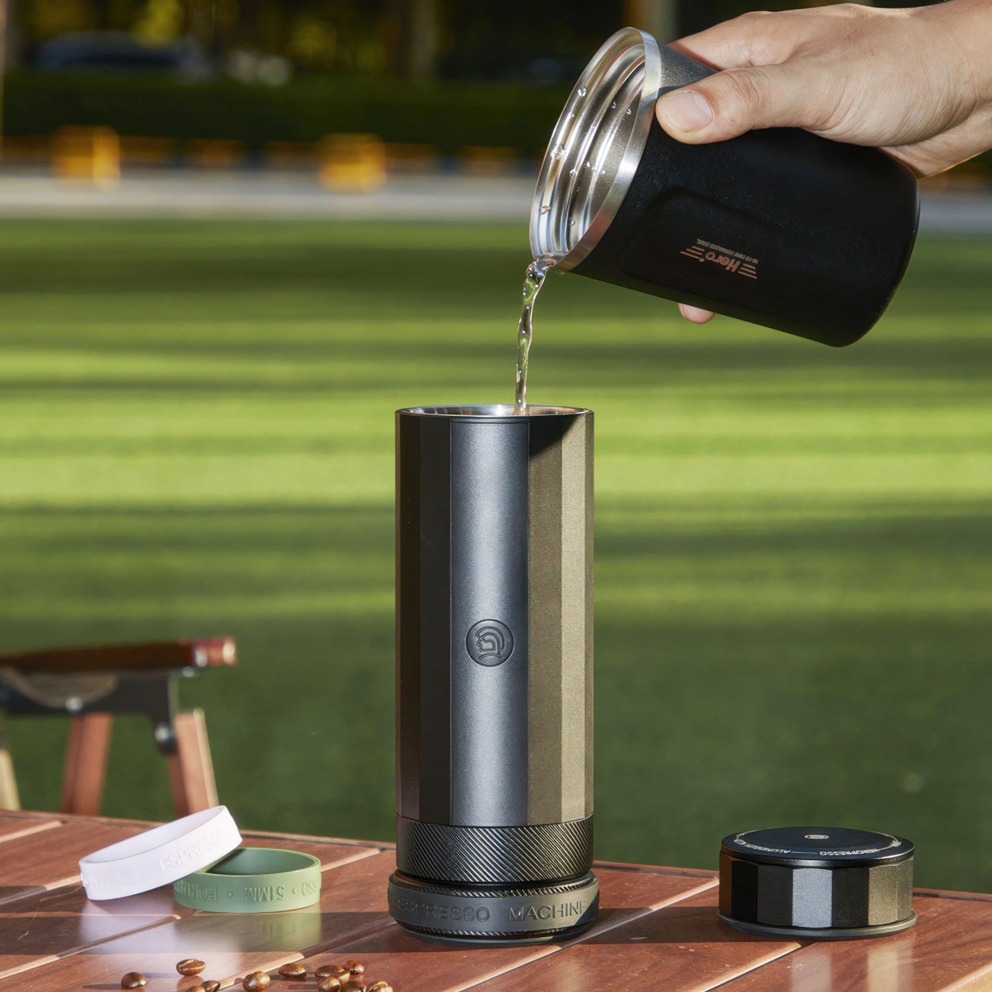 Heropresso 20-Bar Portable Espresso Maker Pro