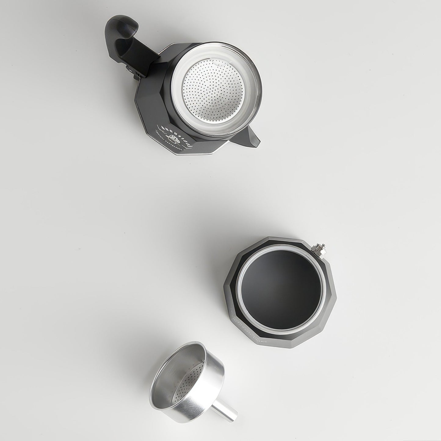 Travel Coffee Case with Moka Pot & Manual Grinder