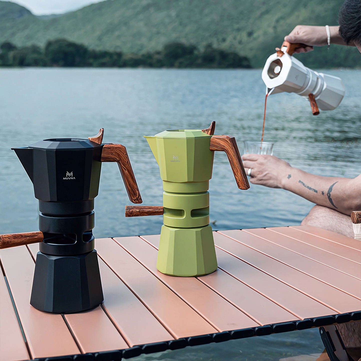 High Pressure Espresso Maker Moka Pot - MUVNA