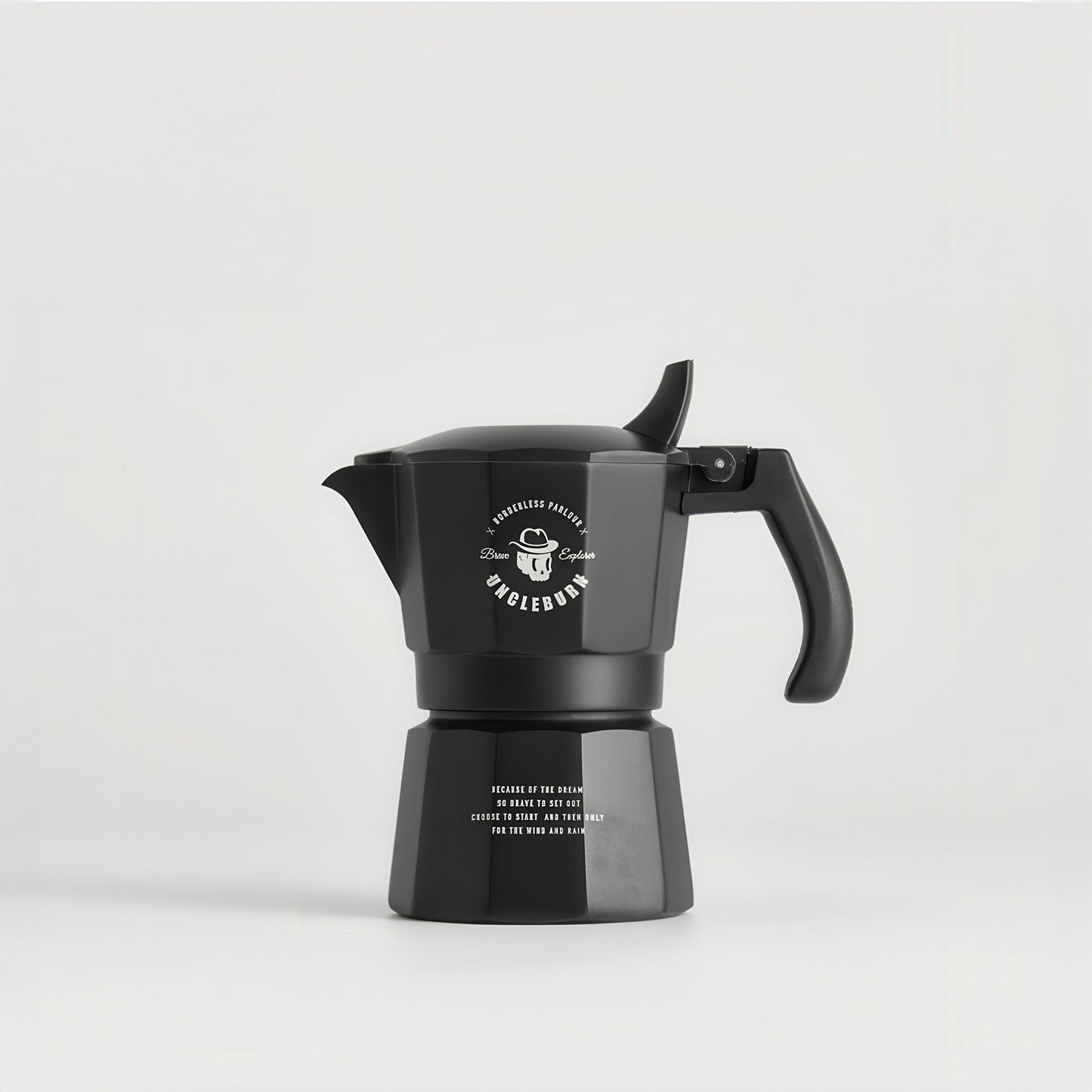 Travel Coffee Case with Moka Pot & Manual Grinder