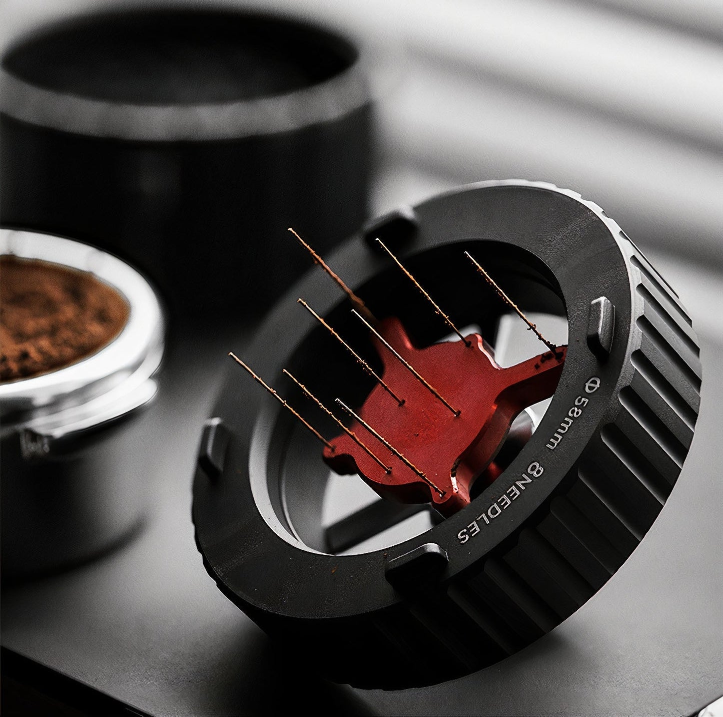 Pi-Shaped WDT Espresso Tool - MUVNA