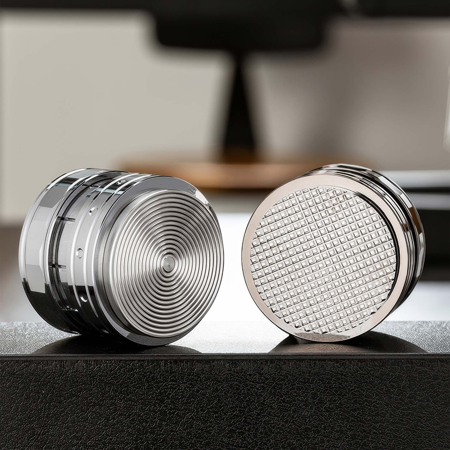 UFO Gravity Tamper with 2 Bottom Types