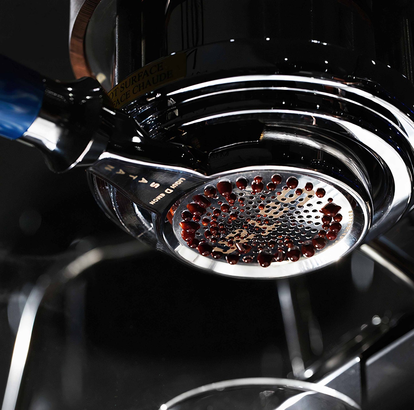 High-Extraction Italian Bottomed Portafilter Handle
