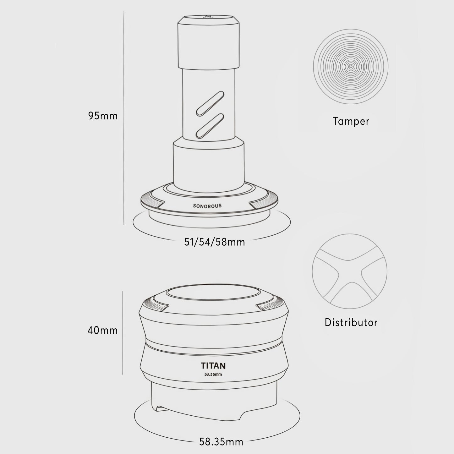 Titan Tamper And Distributor