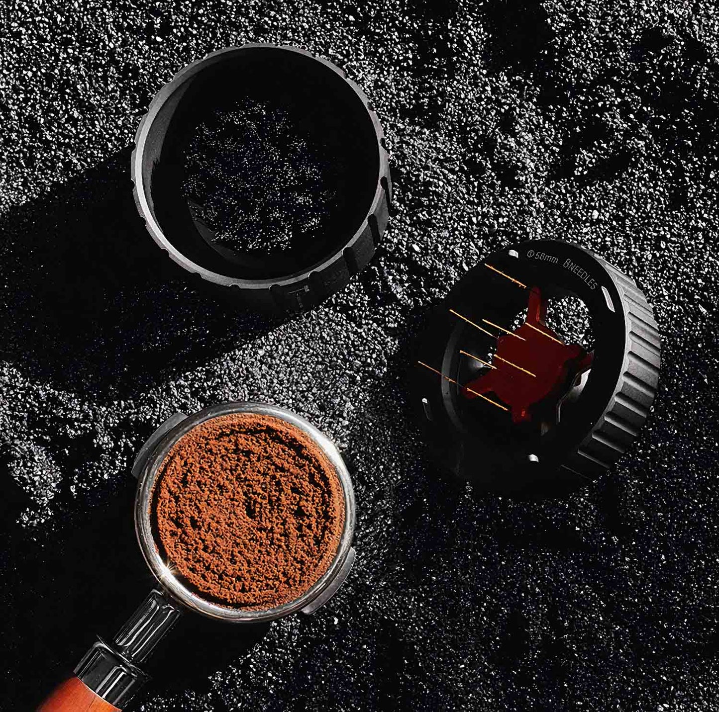 Pi-Shaped WDT Espresso Tool - MUVNA