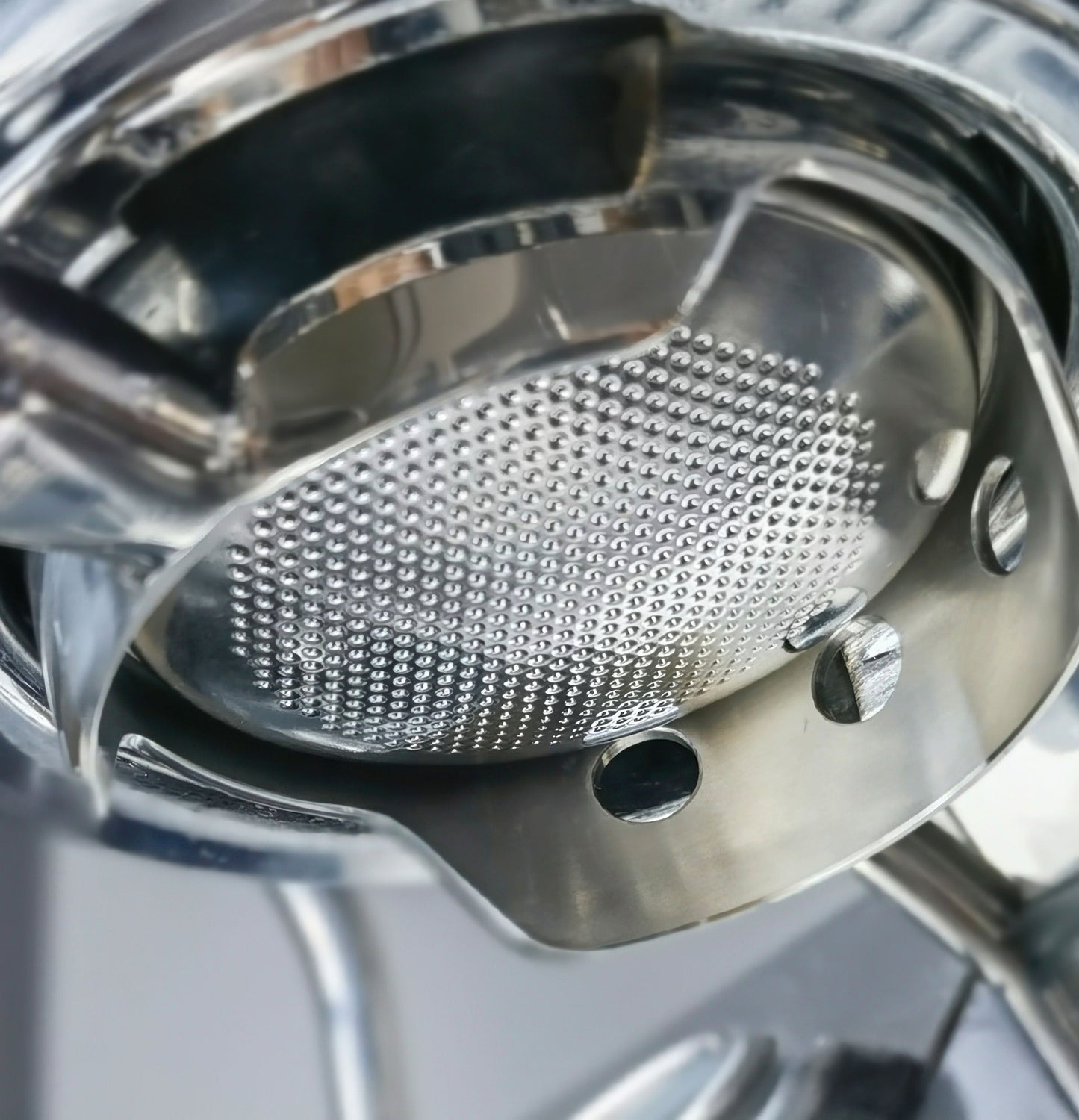 58mm Spherical Portafilter Basket - No Groove Design