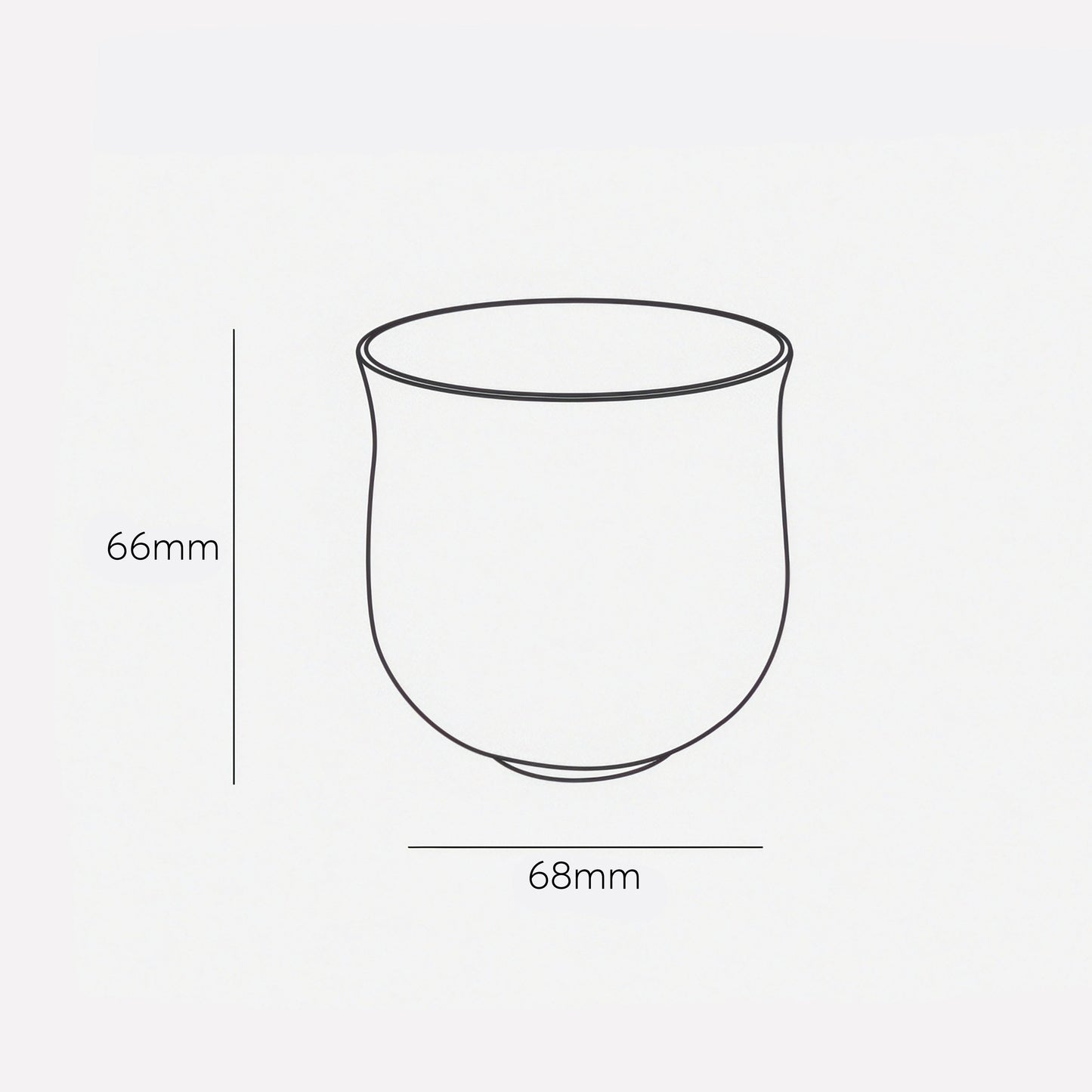 Ceramic Coffee Aroma Tasting Cup - MUVNA