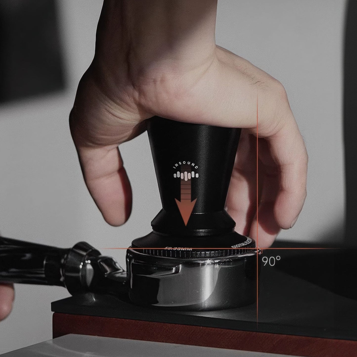 Electric Tamper with Digital Screen 58mm - MUVNA