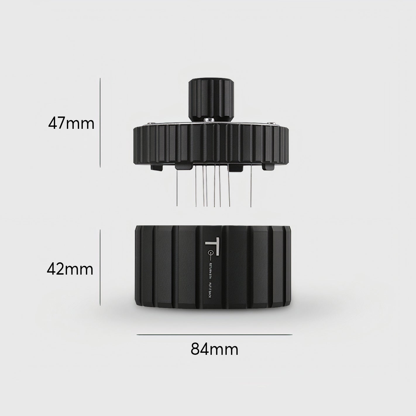 Pi-Shaped WDT Espresso Tool - MUVNA