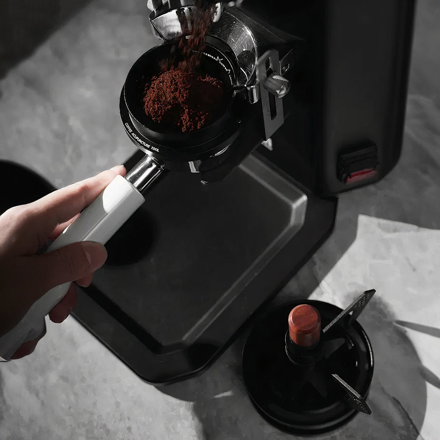Geared Spinning WDT Tool - Espresso Distribution