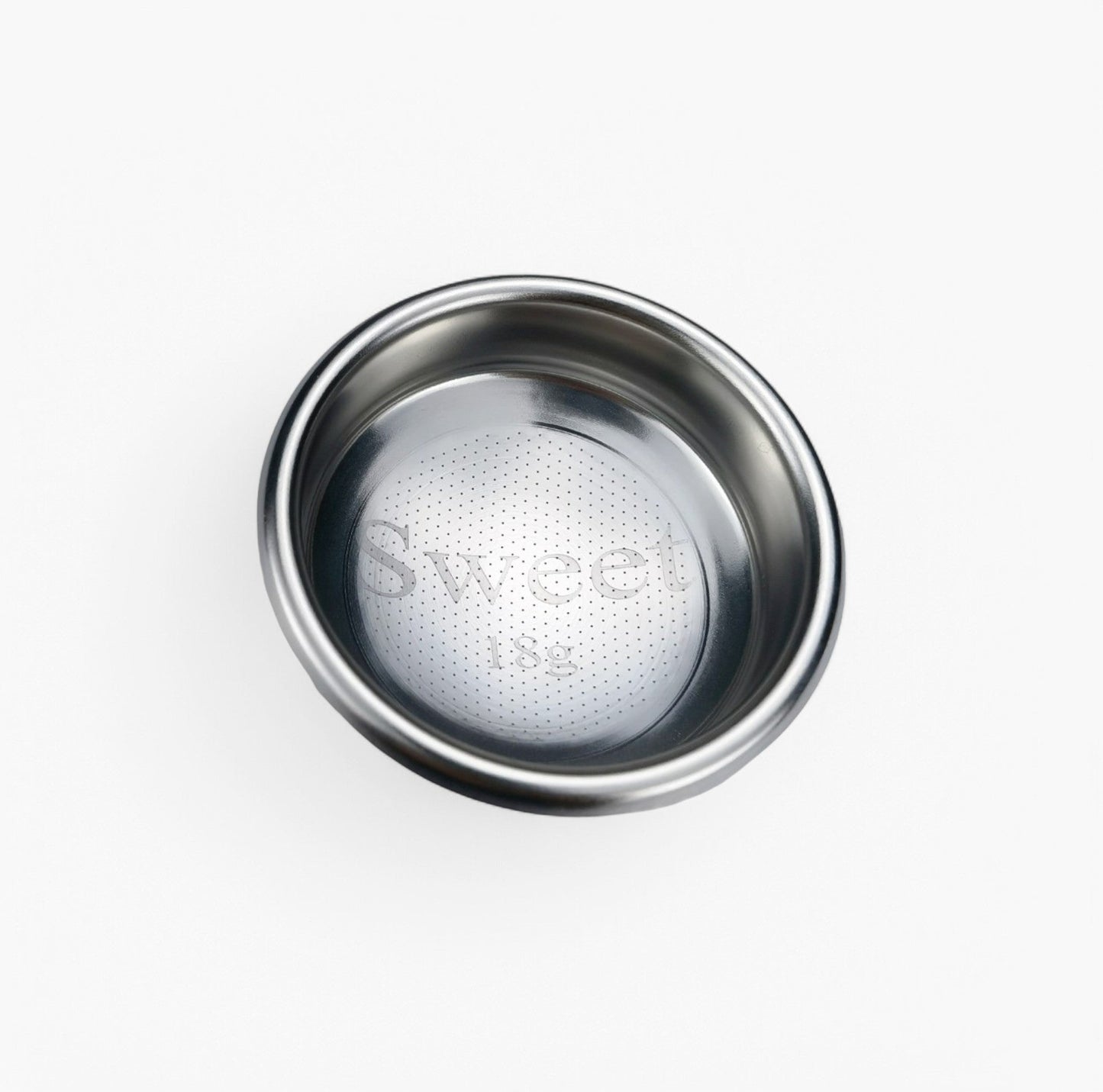 58mm Spherical Portafilter Basket - No Groove Design