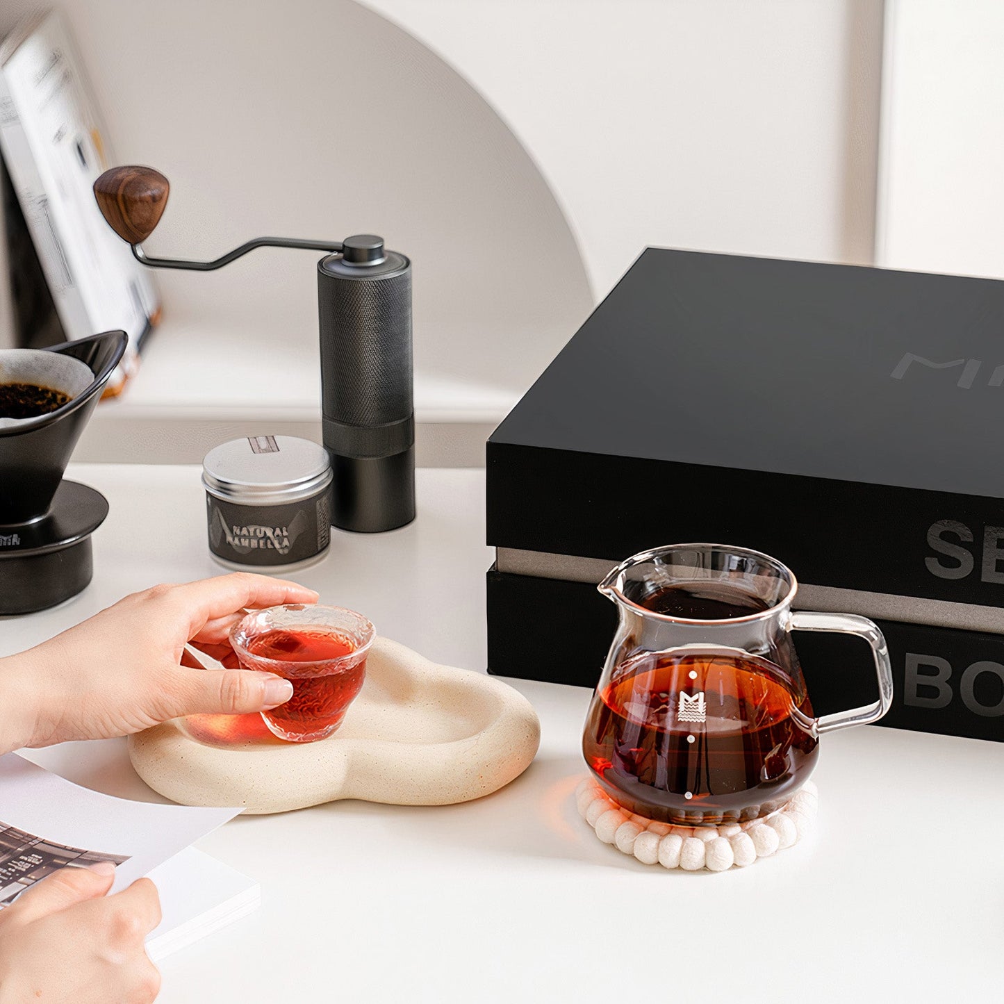 Complete Pour Over Coffee Maker Kit