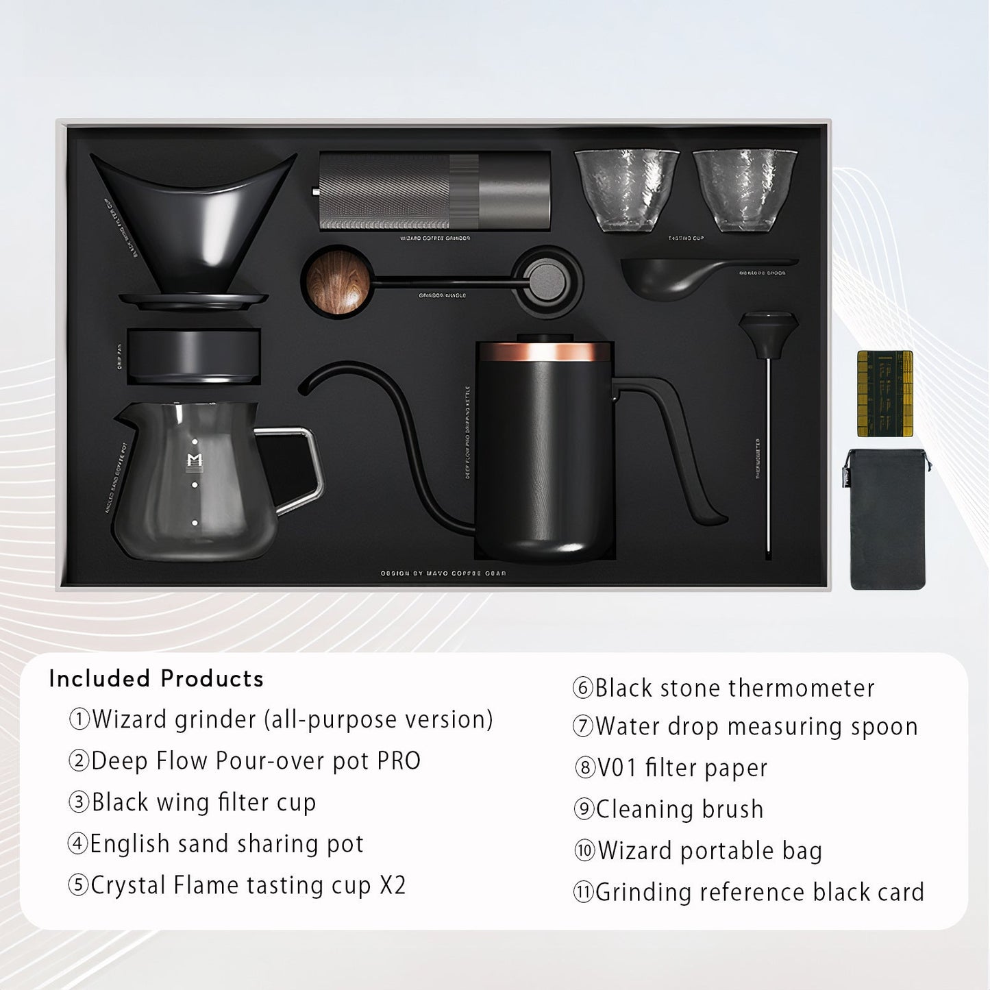 Complete Pour Over Coffee Maker Kit
