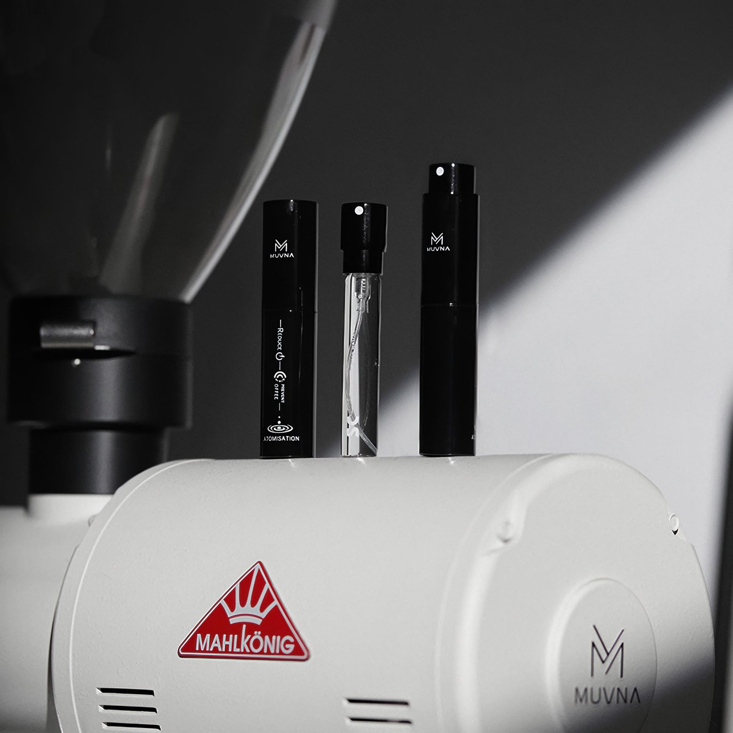 Anti-Static Coffee Grinder Spray Bottle - MUVNA