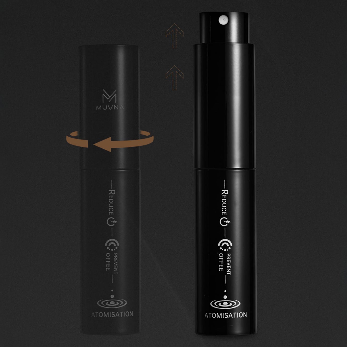 Anti-Static Coffee Grinder Spray Bottle - MUVNA