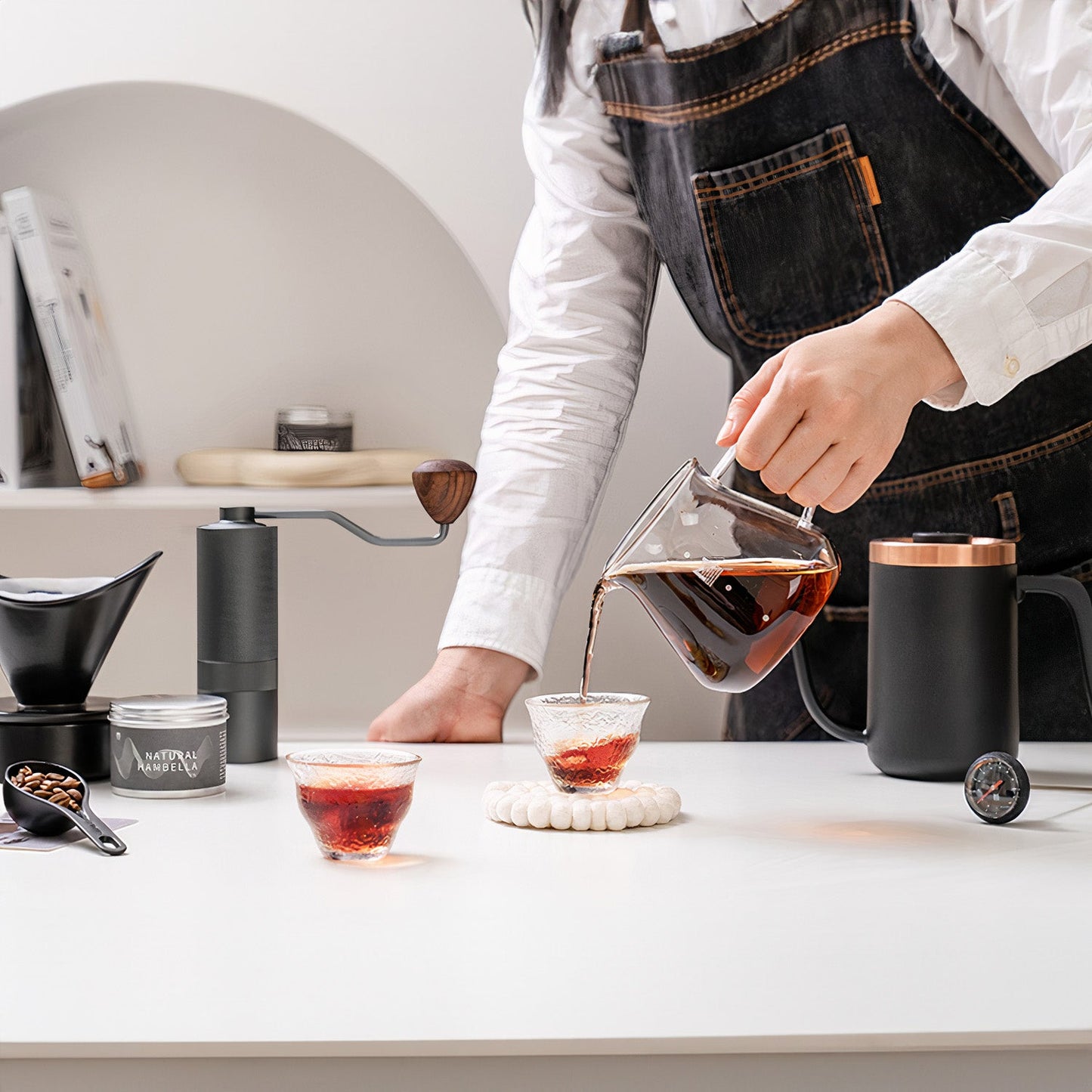 Complete Pour Over Coffee Maker Kit