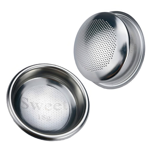 58mm Spherical Portafilter Basket - No Groove Design