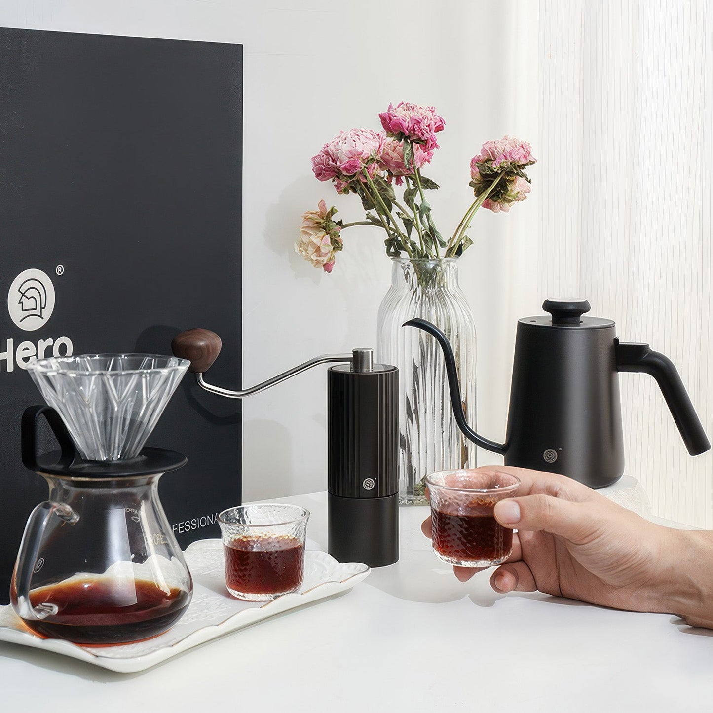 All-in-One Pour Over Starter Coffee Kit