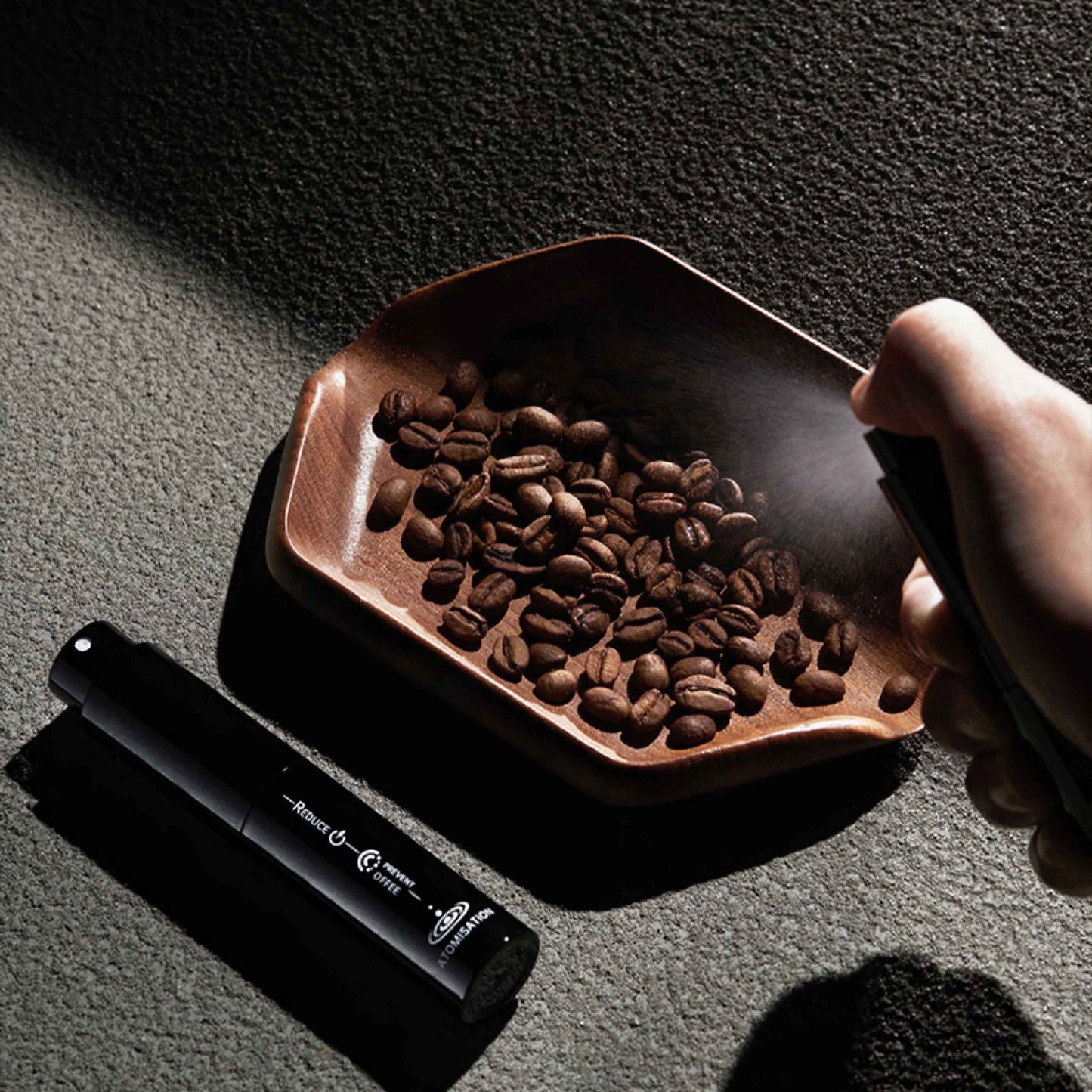 Anti-Static Coffee Grinder Spray Bottle - MUVNA