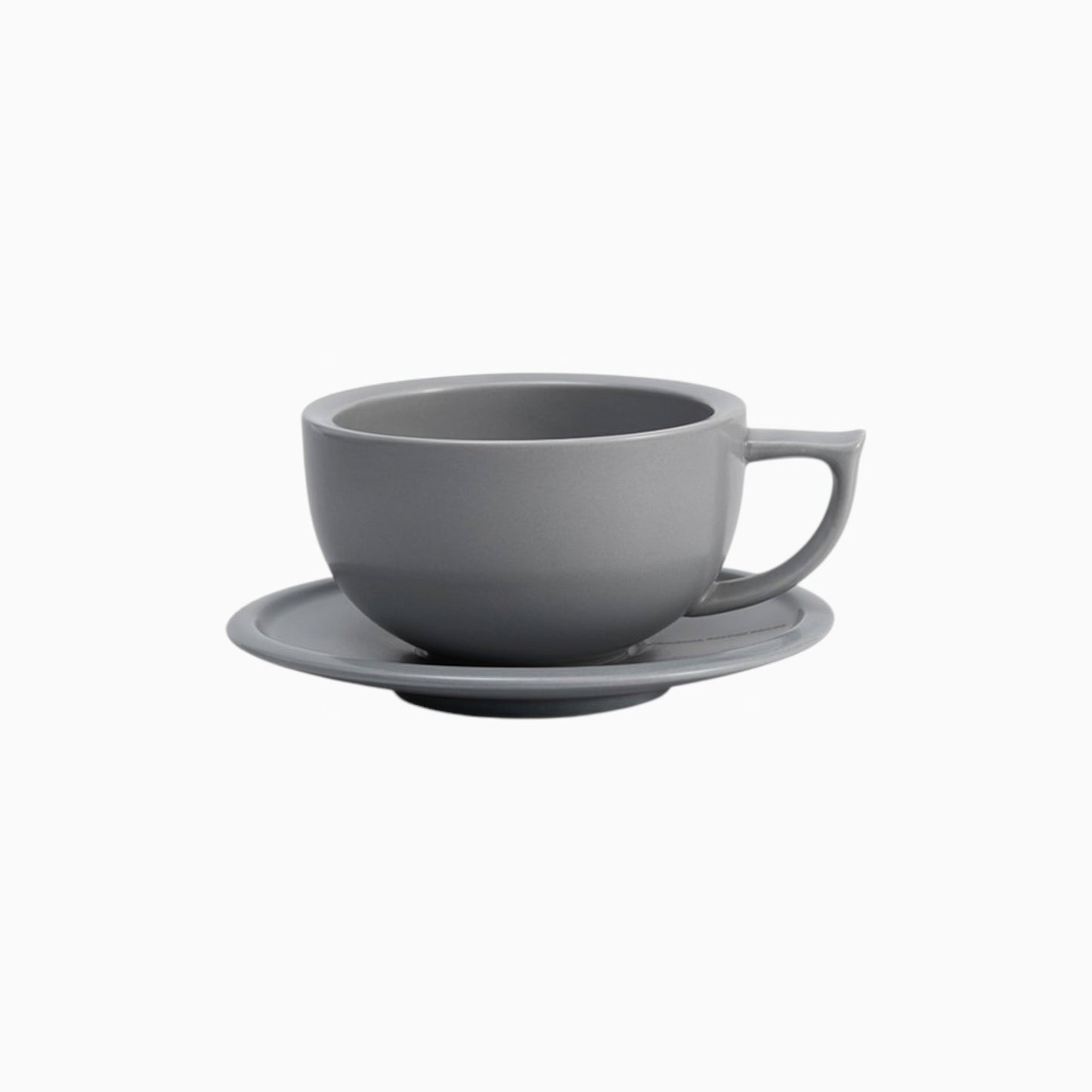 Embossed Ceramic Latte Cup 280ml